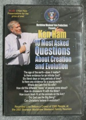 Ken Ham: 10 Most Asked Questions About Creation and Evolution plus Genesis: The Key to Reclaiming the Culture