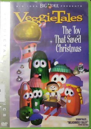 Front Cover of the DVD, "The Toy That Saved Christmas"